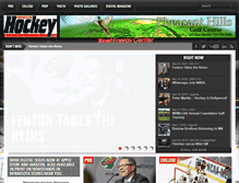 Tablet Screenshot of minnesotahockeymag.com